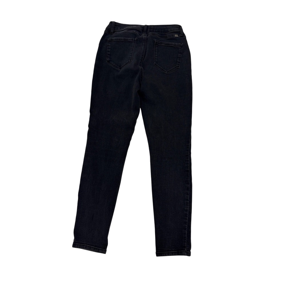 1822 Denim Womens Black Skinny Jeans Mid Rise Stretch Size 10 CJ5M1116A6 - Picture 2 of 10